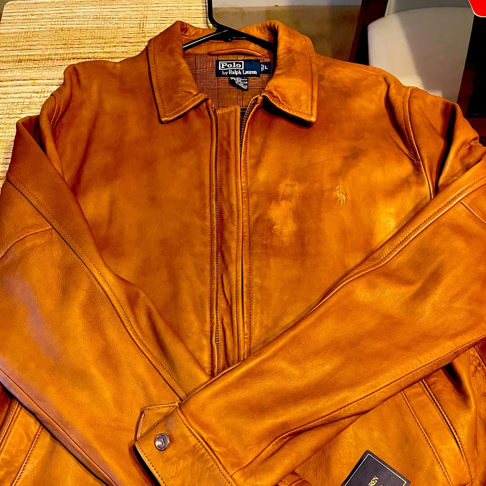 Ralph Lauren leather jacket